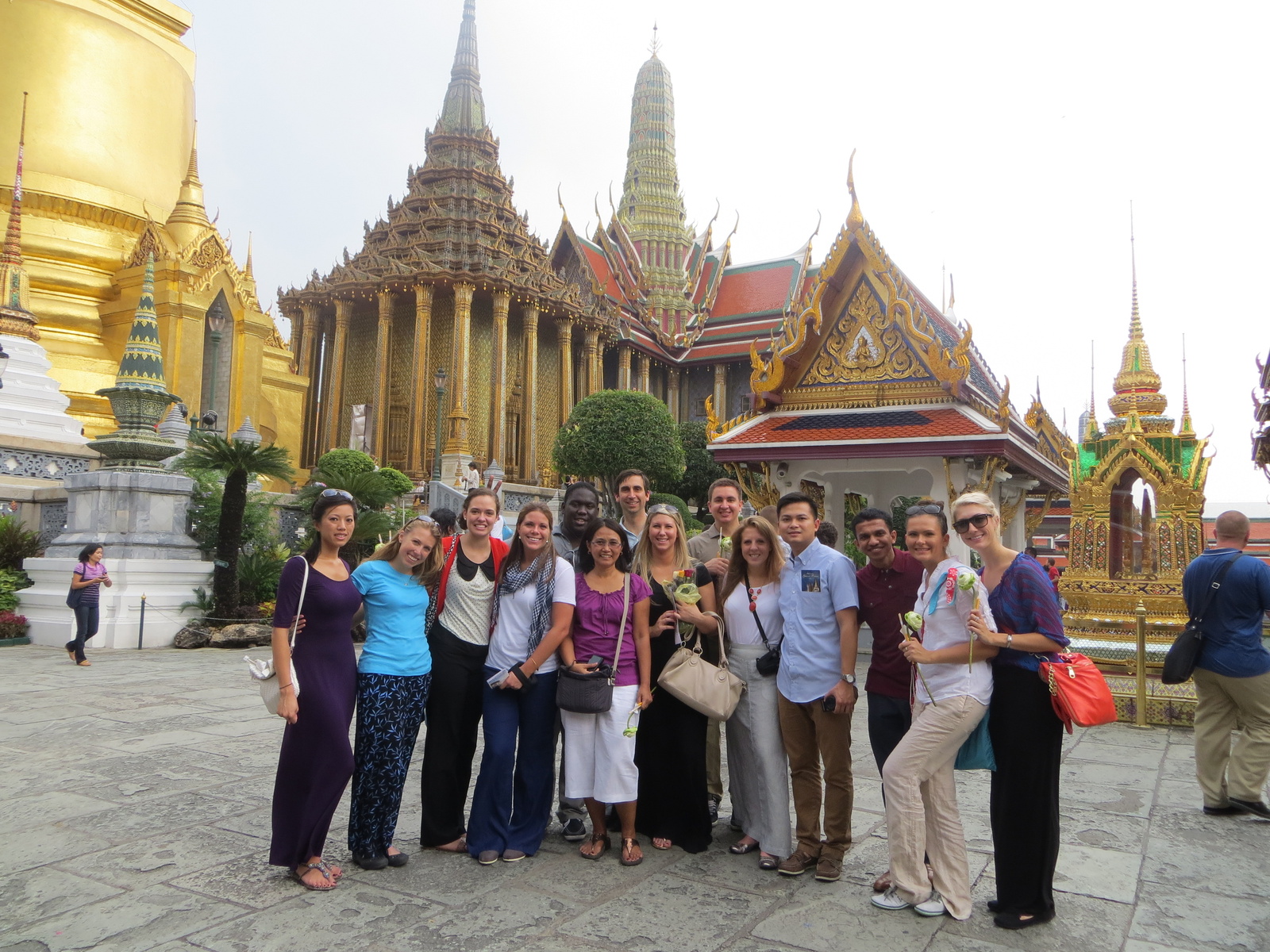 Faculty led travel course Thailand trip 2012